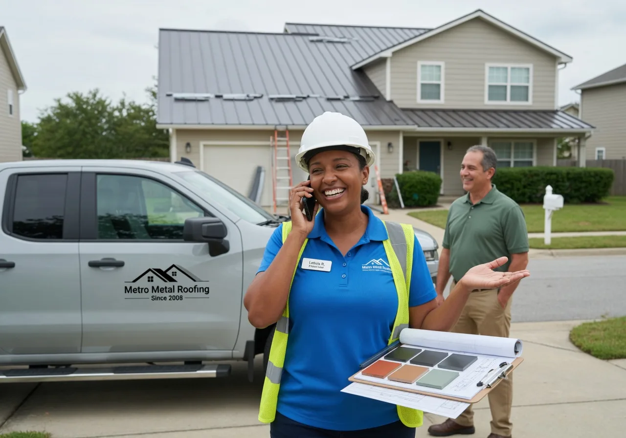 Storm Damage Metal Roof Repair in Bettles Field, AK